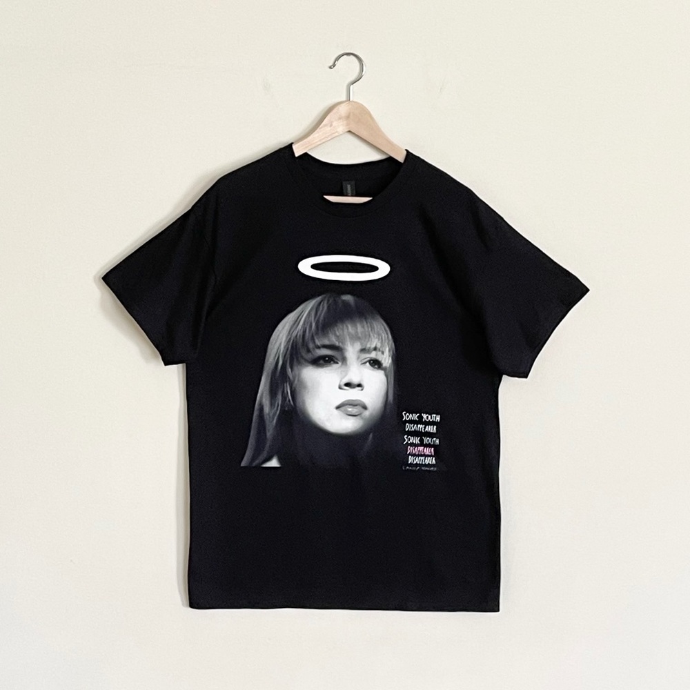 NEW Sonic Youth Dissapearer Traci Lords Angel Retro 1991 Tour T Shirt Adult L